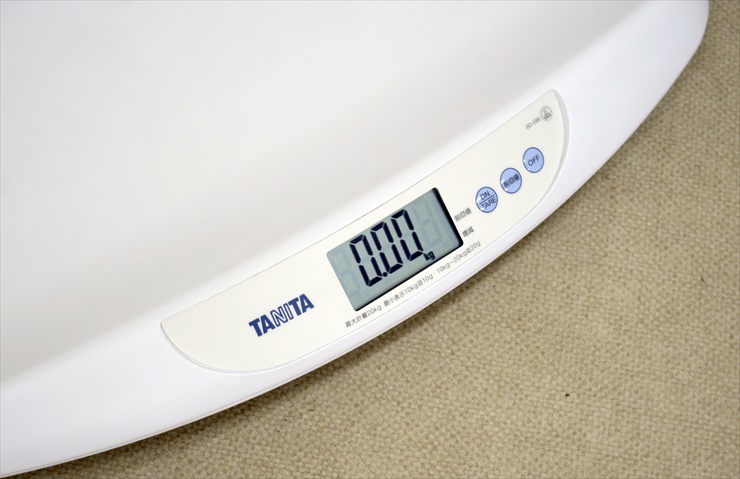 デジタルベビースケール BD-586 ホワイト タニタ