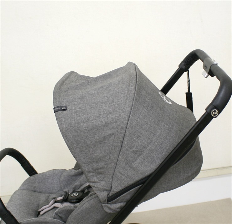 cybex Priam マンハッタングレー×オールテレインホイール×クロームフレーム