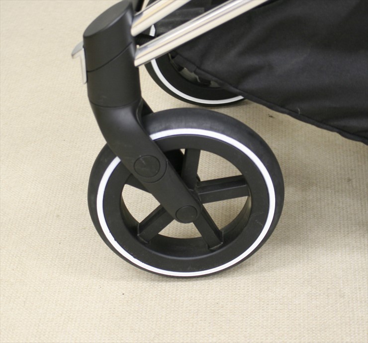 cybex Priam マンハッタングレー×オールテレインホイール×クロームフレーム