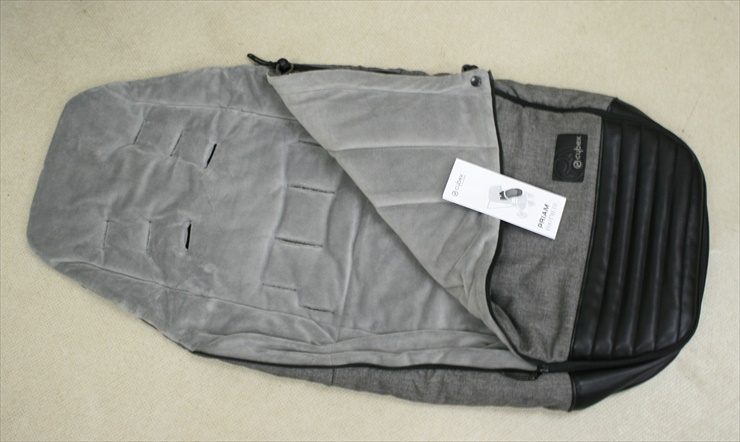 cybex Priam マンハッタングレー×オールテレインホイール×クロームフレーム