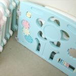 ベビーサークル トイ付きパネル・開閉扉パネル付計14枚 DesertFox