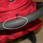 エアバギーココ ブレーキモデル チェリーレッド