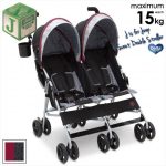 スカウト ダブル ストローラー ≪ルナ バーガンディ≫
