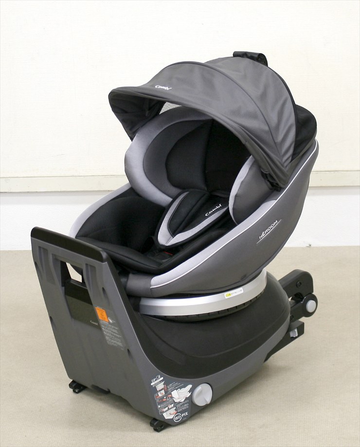 美品 コンビ ネルーム isofix エッグショック スパークリングシルバー-