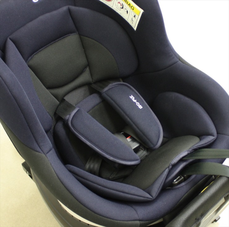 チャイルドシート ネセルターンリミテッド ISOFIX ネイビー 外出