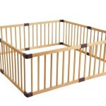 Safe Playpen ベビーサークル 木製 8枚セット ナチュラル