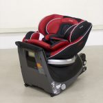 送料無料 美品 ネルーム ISOFIX エッグショック ND レーザーレッド