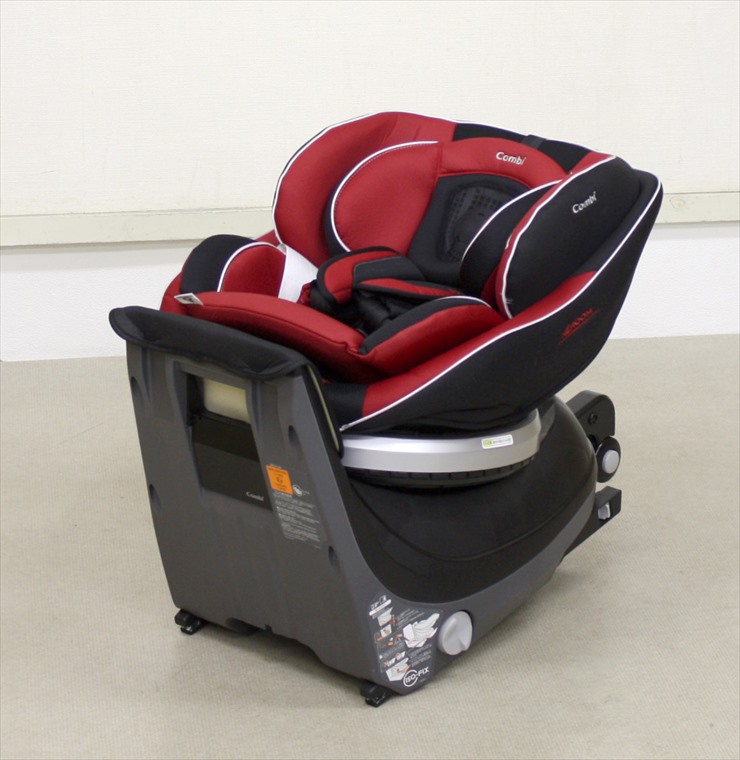 美品＊回転型＊コンビ　ネルームISOFIX