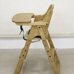 セットアップハイローチェア 折りたたみ木製イス 澤田木工所製