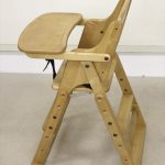 セットアップハイローチェア 折りたたみ木製イス 澤田木工所製