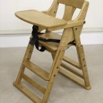 セットアップハイローチェア 折りたたみ木製イス 澤田木工所製