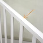 ミニ立ちベッドホワイトT カトージ製