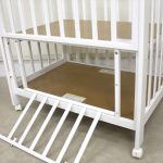 ミニ立ちベッドホワイトT カトージ製