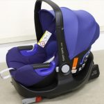 ベビーセーフアイサイズ&専用ISOFIXベース ミネラルパープル