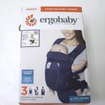 エルゴベビー クールエアー 3ポジション ベビーキャリア ディープブルー