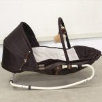 ママコラボバウンサー ブラウンチェック