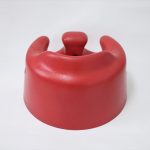 バンボ Bumbo レッド 安全ベルト・プレートレイ付き