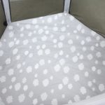 洗えてたためるポータブルベビーサークル クラウド 日本育児