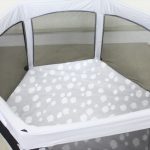 洗えてたためるポータブルベビーサークル クラウド 日本育児