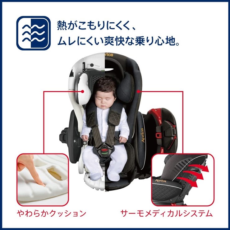 送料無料 フラディアグロウ ISOFIX ブラウンBR 2022361 アップリカ