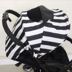 ビングル モノクロストライプ