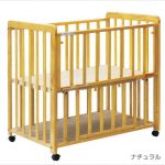 ミニベビーベッド ミミMM501 ナチュラル ヤトミ製