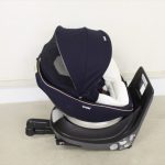 クルムーヴ スマート ISOFIX エッグショック JG-600 ネイビー