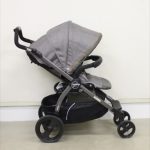 ペグペレーゴ ベビーカーBOOK51フットマフ付 リュクスグレー