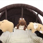 ママコラボバウンサー ブラウンチェック 03057 カトージ