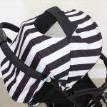 ビングル モノクロストライプ ピジョン