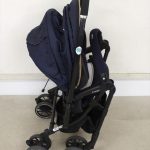 メチャカルハンディα エッグショック MF ミッキーマウス ネイビーストライプ