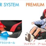 エールベベ サラット クルーズ ハイバック ALJ301 チャコール