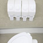 iFam ベビーサークル FIRSTドア付き10枚セット ホワイト×ライトグレー