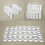 iFam ベビーサークル FIRSTドア付き10枚セット ホワイト×ライトグレー