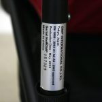 エアバギーココ ブレーキモデル チェリーレッド ツーウェイボード付き