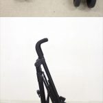 スマートキャリー グレイデニム＆スマートキャリー専用フレームベビーカー＆ISOFIXベースセット