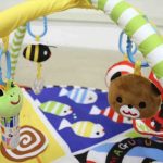 わらう！なきやむ！しましまぐるぐる遊んで成長やわらかカラフルジム