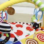 わらう！なきやむ！しましまぐるぐる遊んで成長やわらかカラフルジム