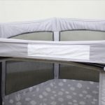 洗えてたためるポータブルベビーサークル クラウド 日本育児