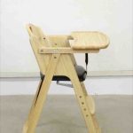 木製ワイドハイチェア ステップ切り替え ナチュラル 22408 カトージ