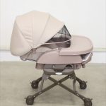 スイングハイローラック ピッコロ キャノピー付 ブラウン カトージ