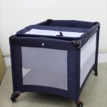 ネビオ エコット ネイビー おむつ替えテーブル付 折り畳みプレイヤード