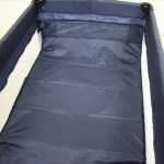 ネビオ エコット ネイビー おむつ替えテーブル付 折り畳みプレイヤード