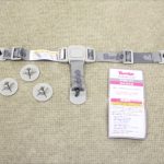 バンボ Bumbo グレー 未使用安全ベルト付