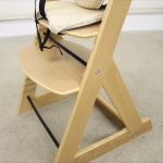 木製ベビー用ハイチェア ナチュラル