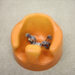 バンボ Bumbo コーラルオレンジ 安全ベルト