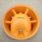 バンボ Bumbo コーラルオレンジ 安全ベルト