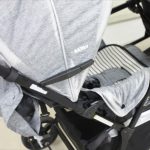 タンデムストローラー クッション付 グレー カトージ