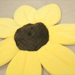 沐浴マット ブルーミングバス レギュラー花びら7枚タイプ カナリアイエロー