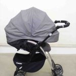 アンブレッタ 4キャス エッグショック UH トラディショナルグレー